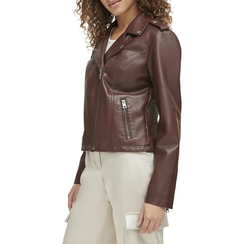 Levi's Women's The Classic Faux Leather Moto Jacket (Regular & Plus Size)