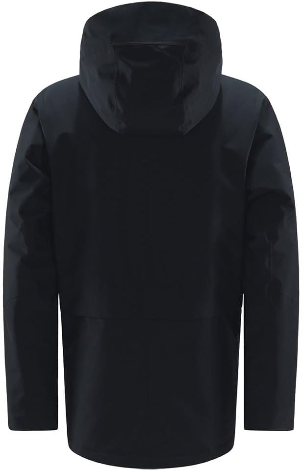 Haglofs Herr Salix Proof Mimic parkas jacka, äkta svart, M, riktigt svart, M