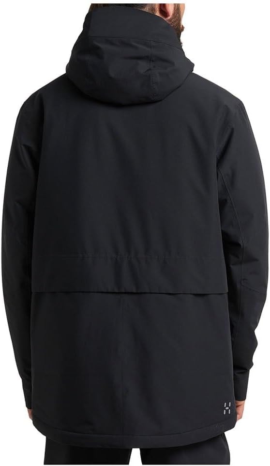 Haglofs Herr Salix Proof Mimic parkas jacka, äkta svart, M, riktigt svart, M