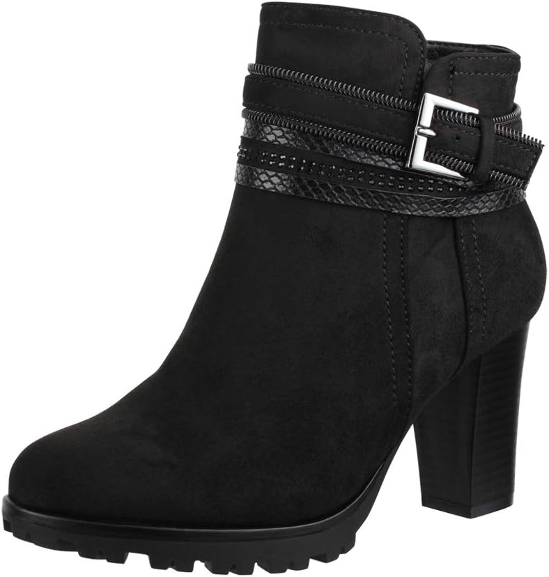 Elara Ladies Ankle Boot Chunkyrayan
