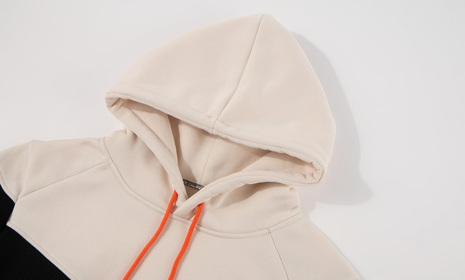 Hoodie Men's Sweatshirt Long Sleeve Sweatshirt Hoodie Color Block Sweatshirt