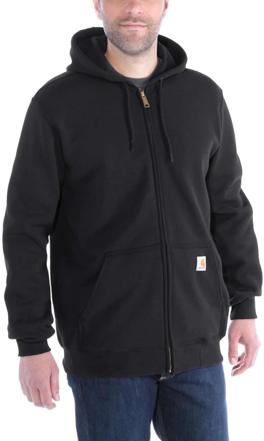 Carhartt herr Tröja Carhartt Tröja med huva fram