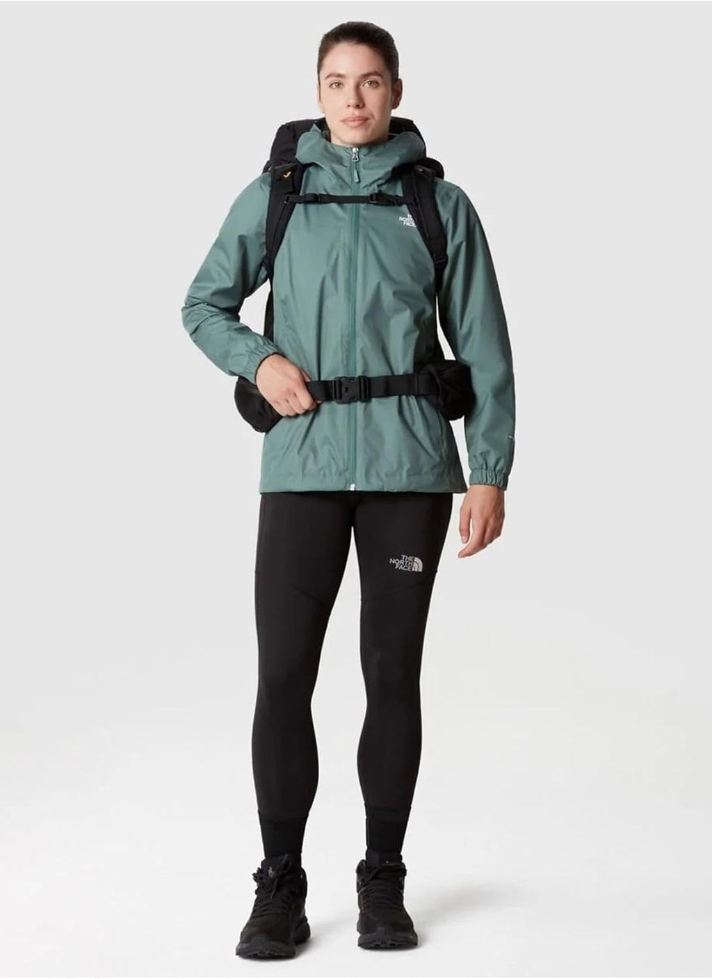 The North Face - Women's Quest Hooded Jacket - Waterproof, Breathable - Blue Eclipse