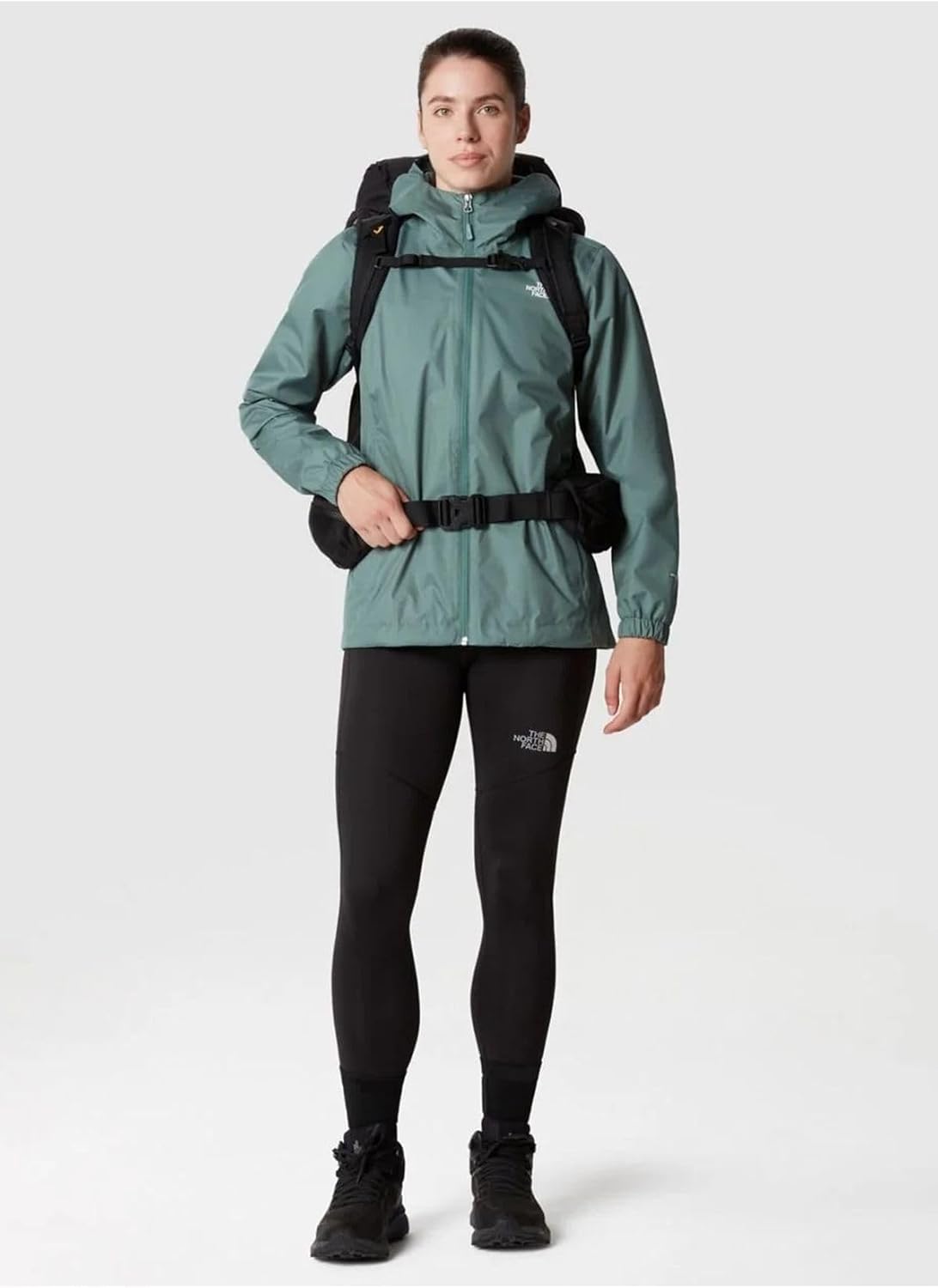 The North Face - Women's Quest Hooded Jacket - Waterproof, Breathable - Blue Eclipse