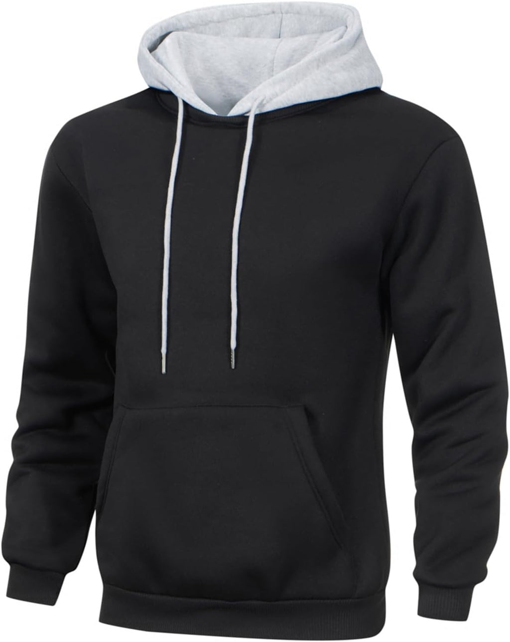 Hoodie Men's Sweatshirt Long Sleeve Sweatshirt Hoodie Color Block Sweatshirt