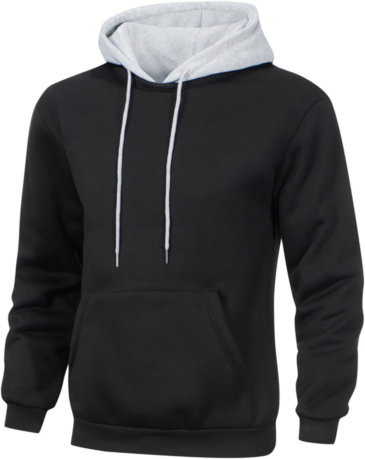 Hoodie Men's Sweatshirt Long Sleeve Sweatshirt Hoodie Color Block Sweatshirt