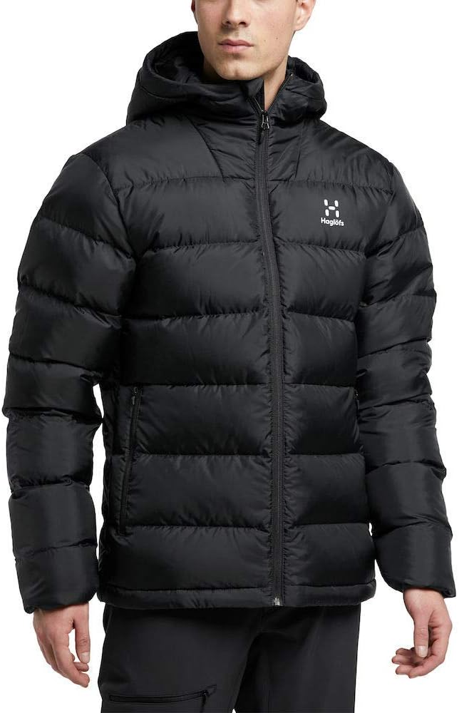 Haglöfs Men's Down Jacket, Bield Down Hood Warming, Breathable, Water Repellent