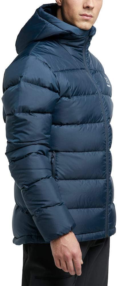 Haglöfs Men's Down Jacket, Bield Down Hood Warming, Breathable, Water Repellent