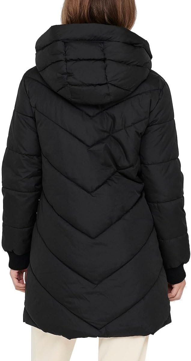 JACQUELINE de YONG Woman Long Parka JDY SKYLAR Long Parka , BLACK/BLACK, M