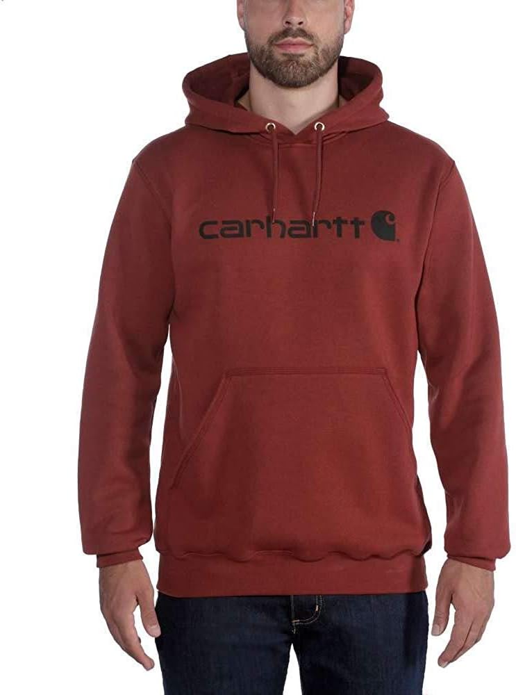 Carhartt herr Loose Fit Midweight Logo Graphic Sweatshirt Tröja