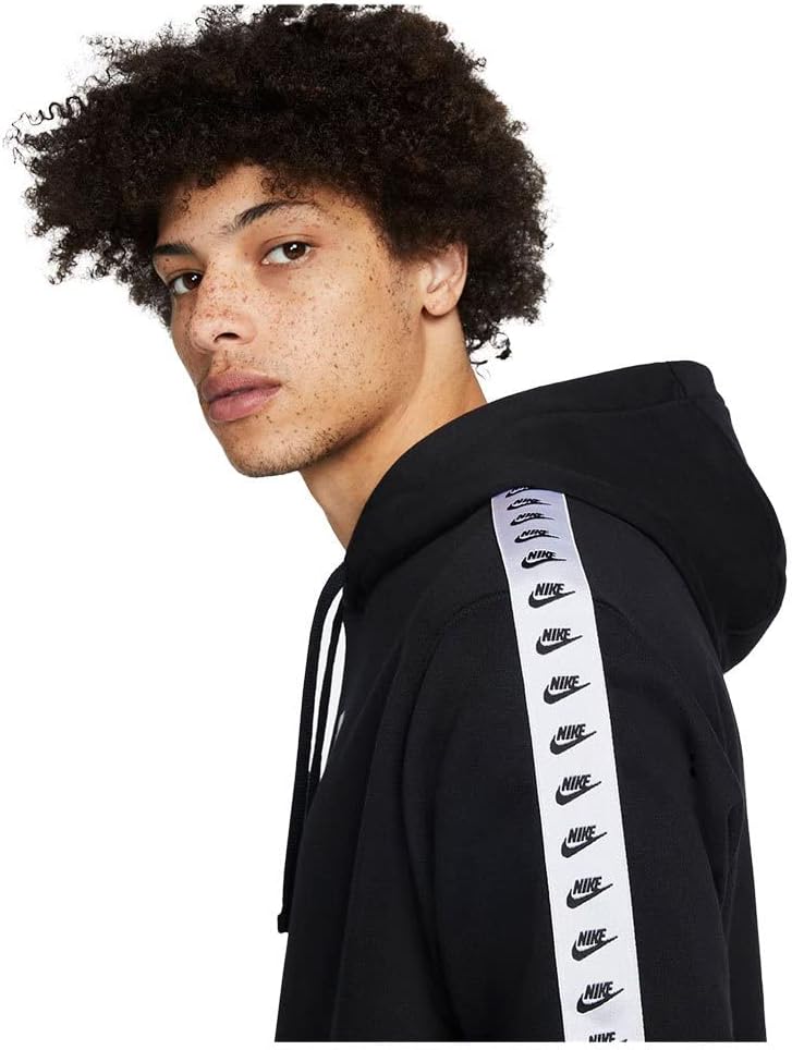 Nike Essential Fleece Graphic, Men, Black, Size L