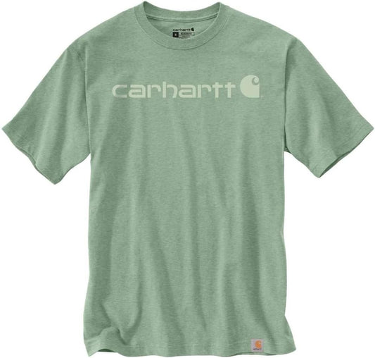 Carhartt Men's Relaxed Fit Heavy Short Sleeve Logo Graphic T-Shirt Work Utility T-Shirt