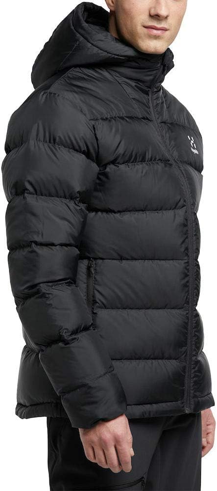 Haglöfs Men's Down Jacket, Bield Down Hood Warming, Breathable, Water Repellent