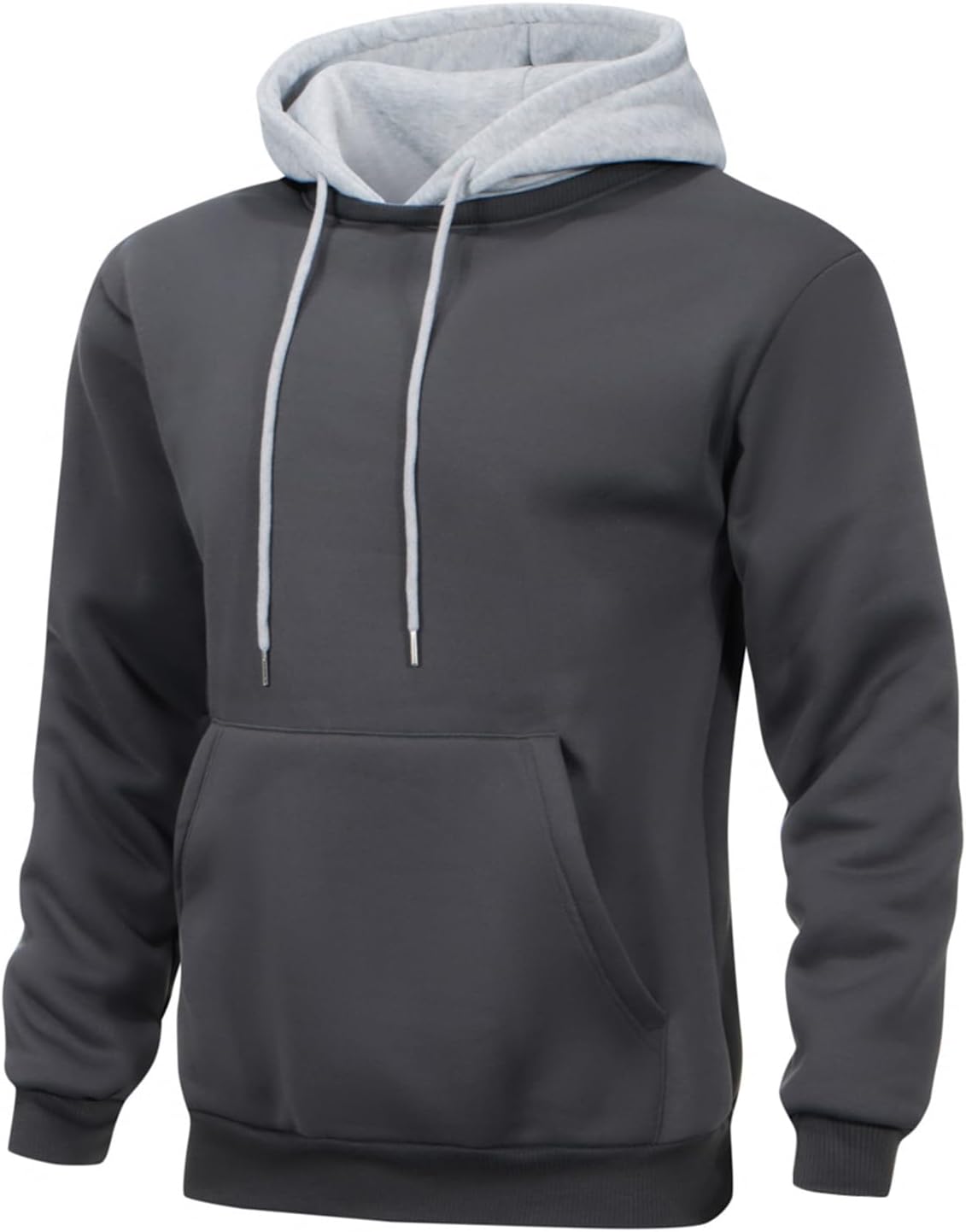 Hoodie Men's Sweatshirt Long Sleeve Sweatshirt Hoodie Color Block Sweatshirt