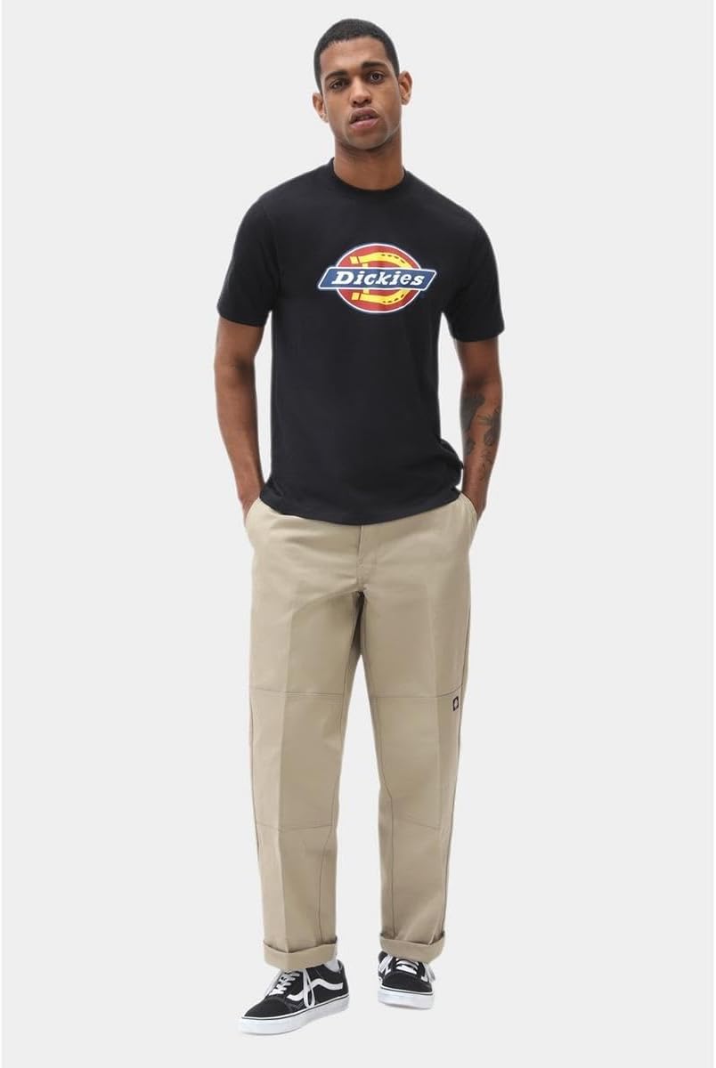 Dickies Icon Logo Men's T-Shirt Black Plain