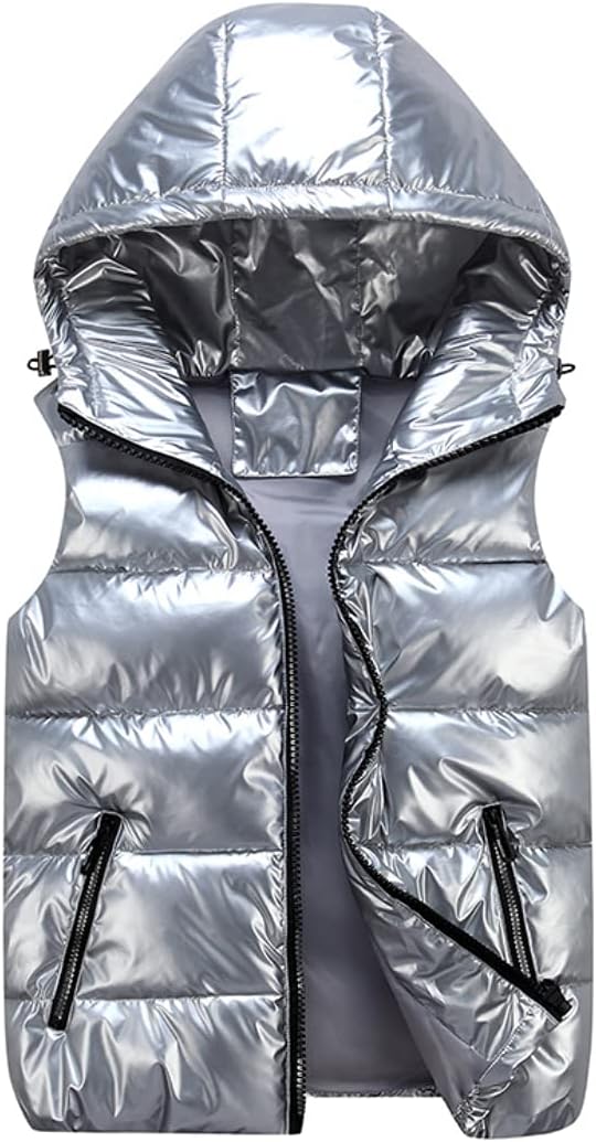 Unisex Winter Hooded Down Vest