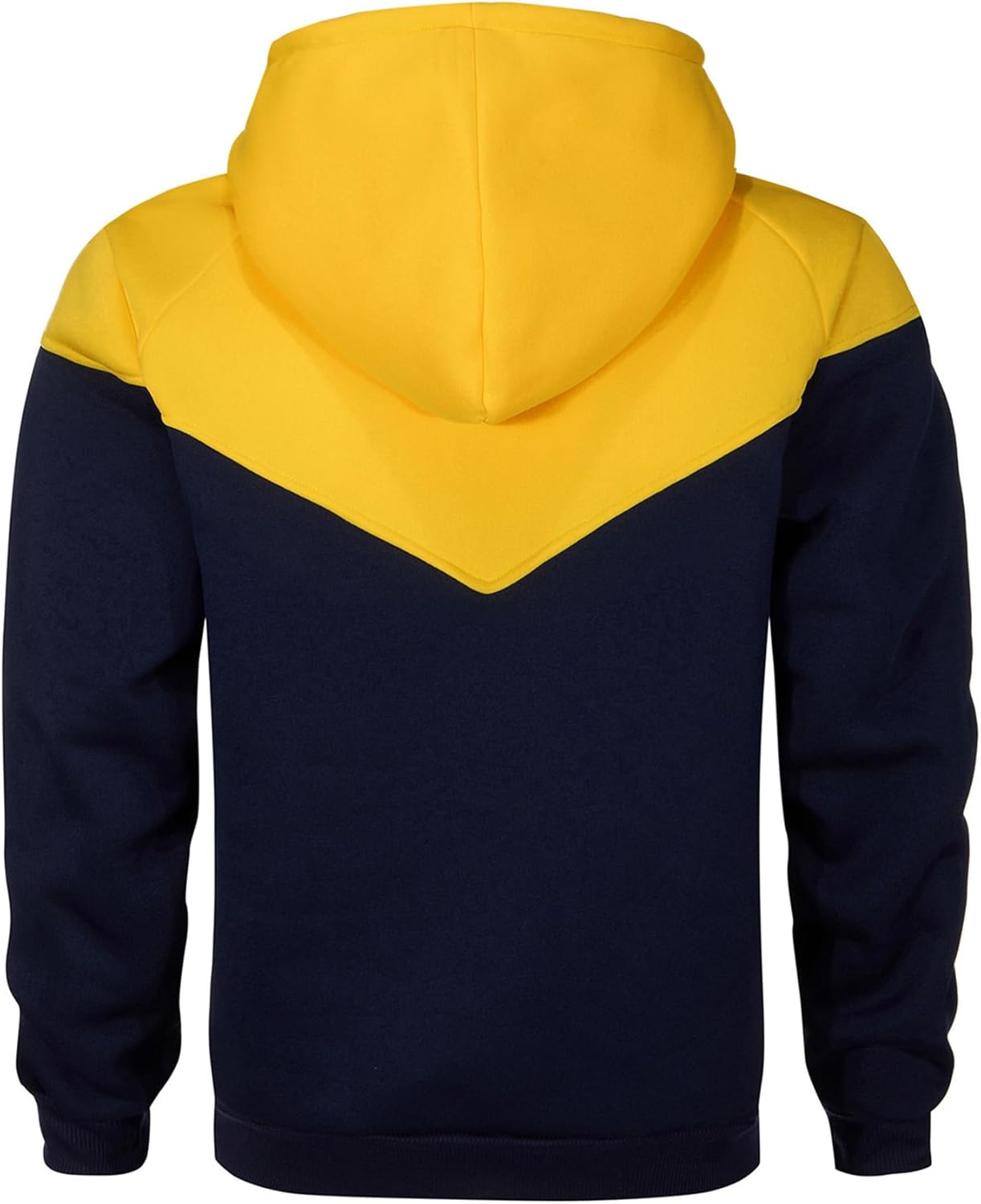 Hoodie Men's Sweatshirt Long Sleeve Sweatshirt Hoodie Color Block Sweatshirt