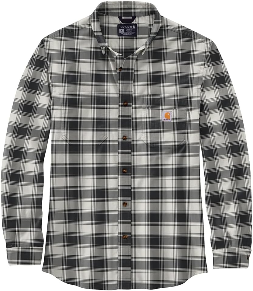 Carhartt Relaxed fit plaid flannel shirt