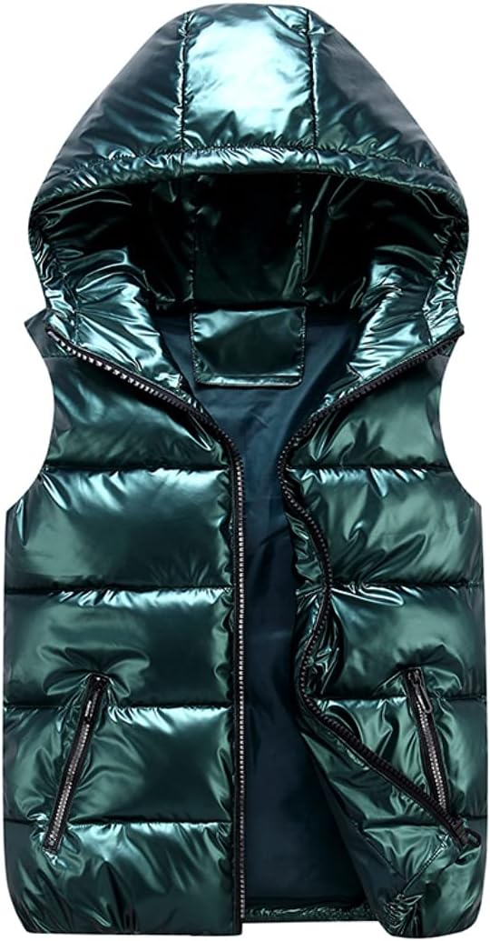 Unisex Winter Hooded Down Vest
