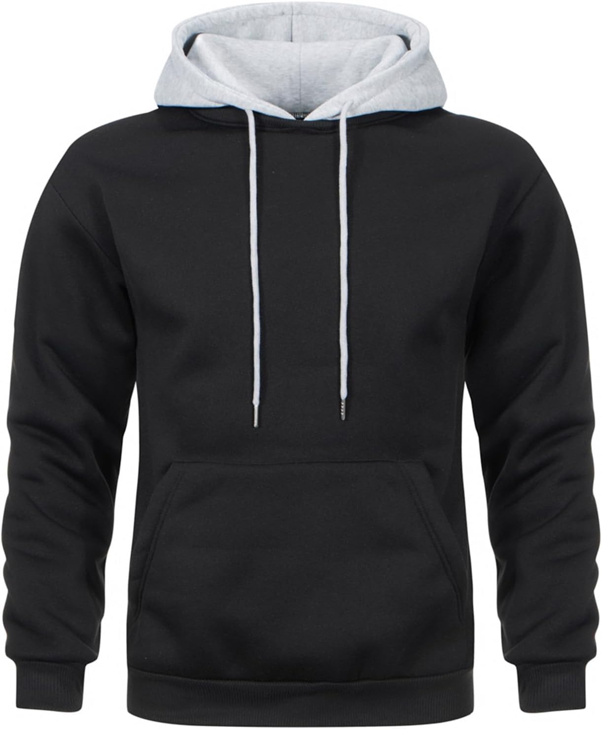 Hoodie Men's Sweatshirt Long Sleeve Sweatshirt Hoodie Color Block Sweatshirt