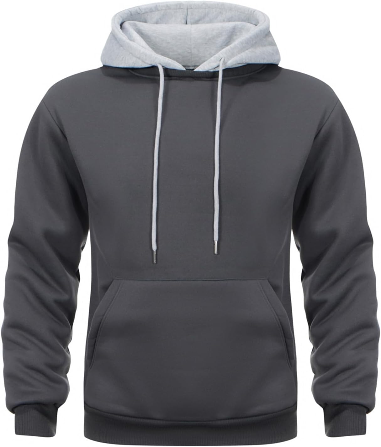 Hoodie Men's Sweatshirt Long Sleeve Sweatshirt Hoodie Color Block Sweatshirt
