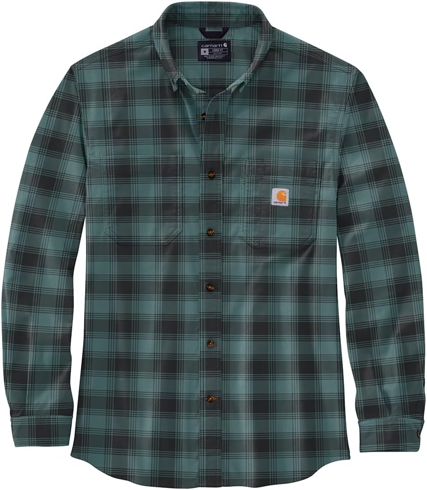 Carhartt Relaxed fit plaid flannel shirt