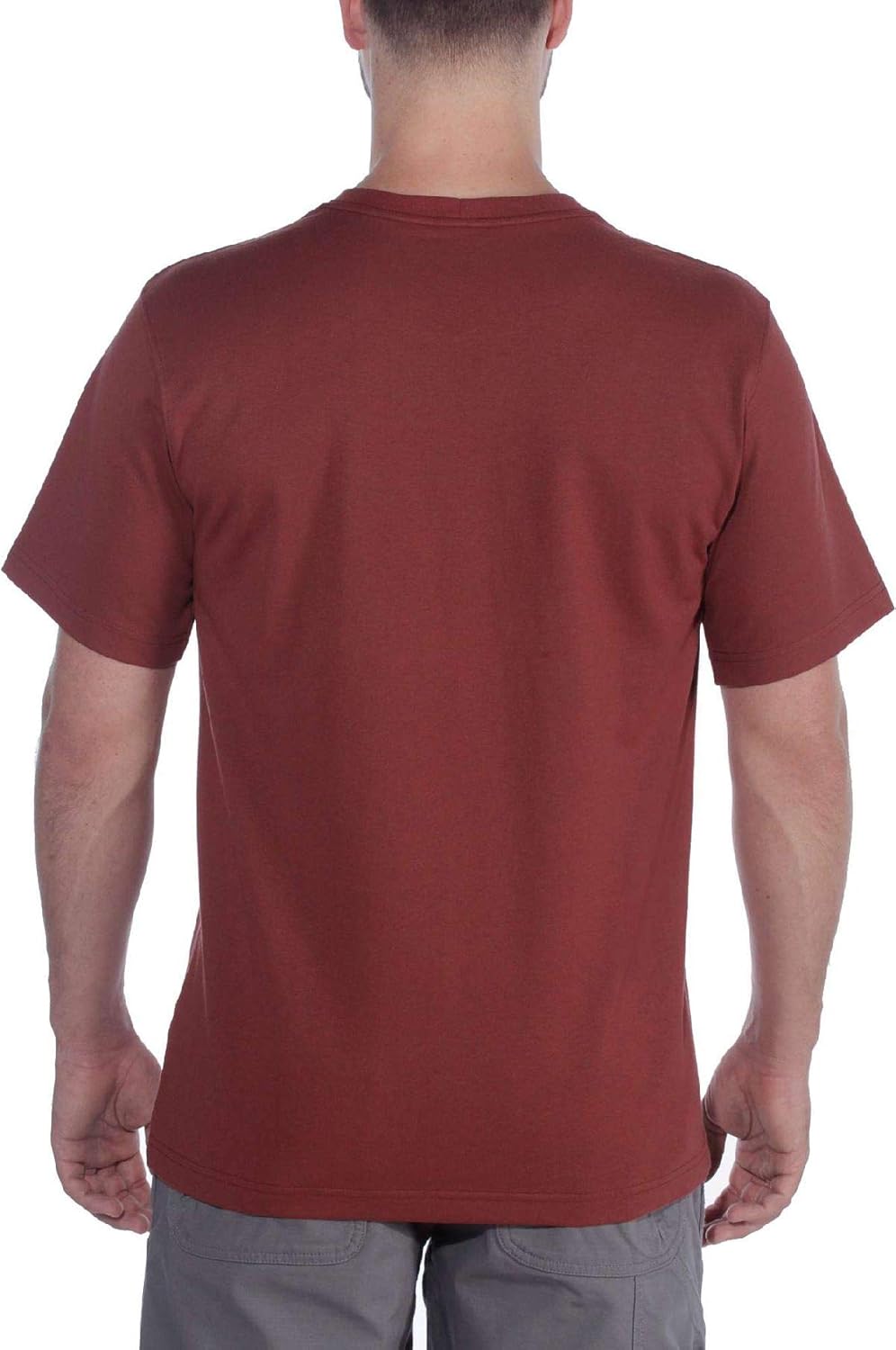 Carhartt Men's Relaxed Fit Heavy Short Sleeve Logo Graphic T-Shirt Work Utility T-Shirt