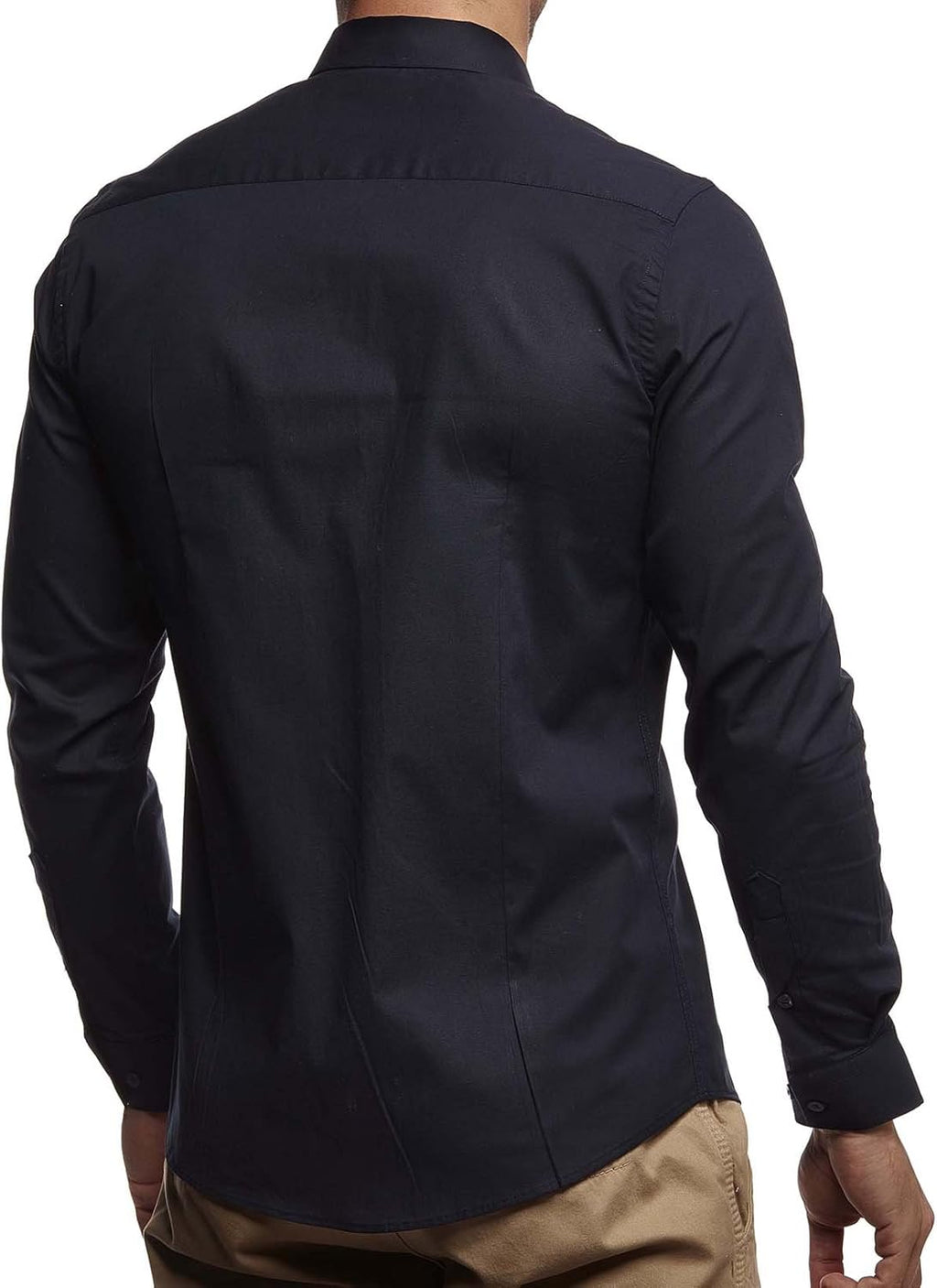 Leif Nelson Shirt with slim fit LN3430