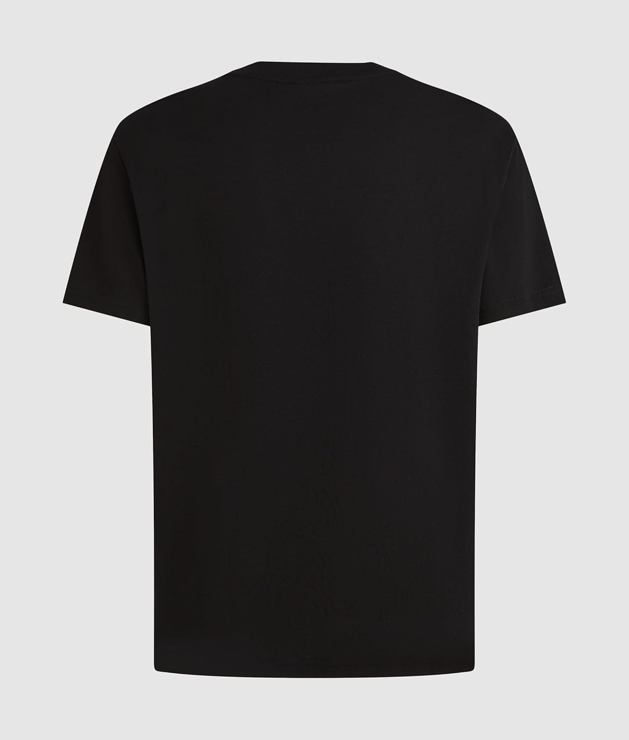 Karl Lagerfeld Jeans, Men's Plain Short Sleeve Eclipse Logo T-Shirt, Regular Fit, blackone, M