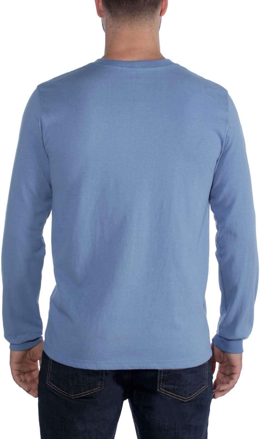 Carhartt Men's signature logo long sleeve t-shirt