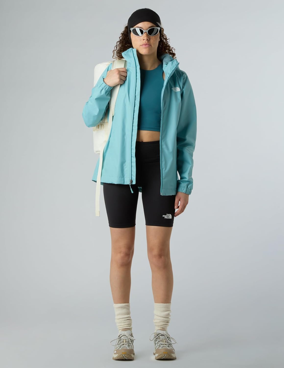 The North Face - Women's Quest Hooded Jacket - Waterproof, Breathable - Blue Eclipse