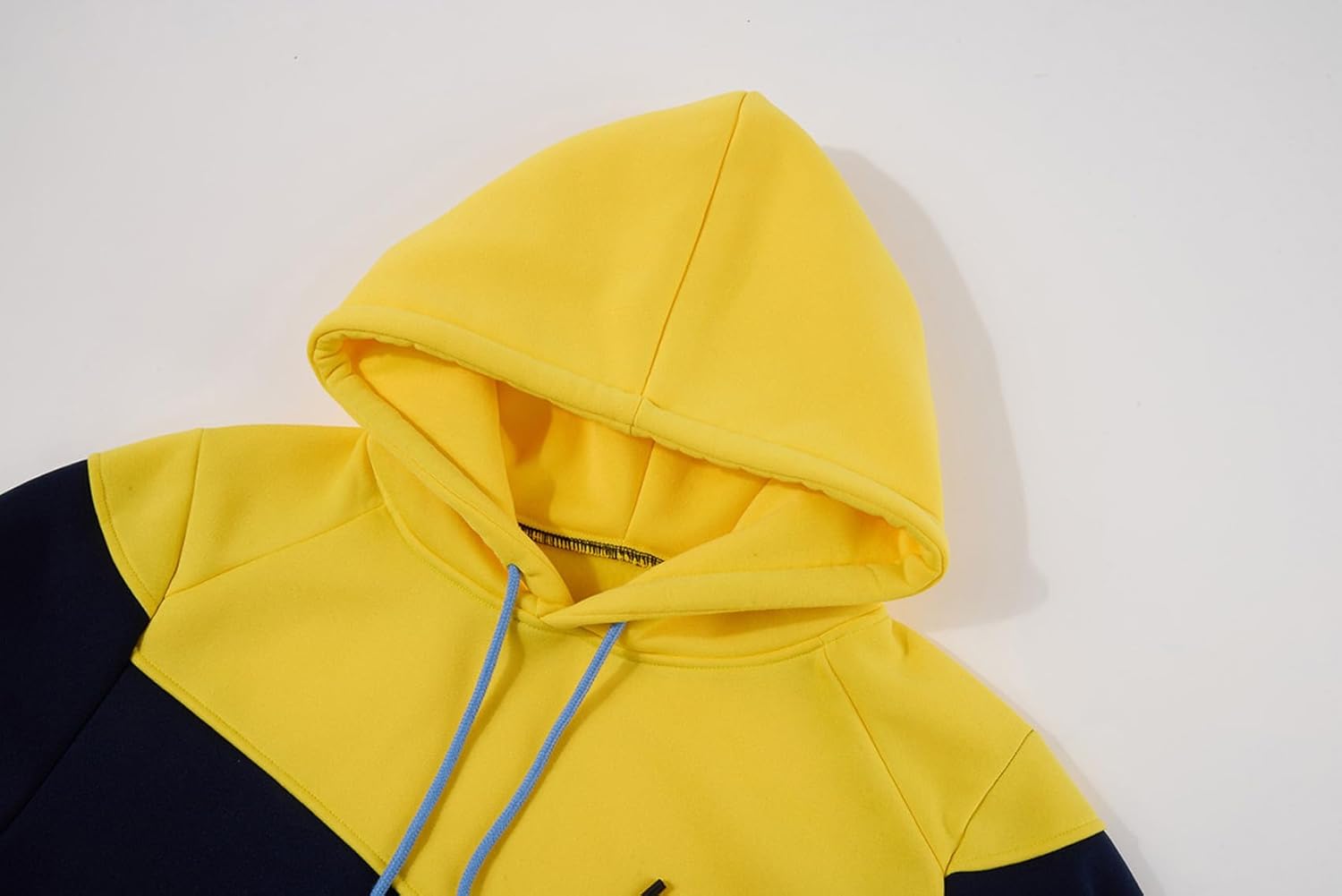 Hoodie Men's Sweatshirt Long Sleeve Sweatshirt Hoodie Color Block Sweatshirt