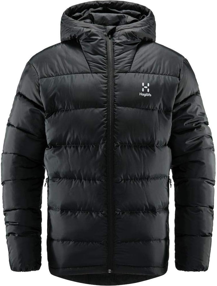 Haglöfs Men's Down Jacket, Bield Down Hood Warming, Breathable, Water Repellent