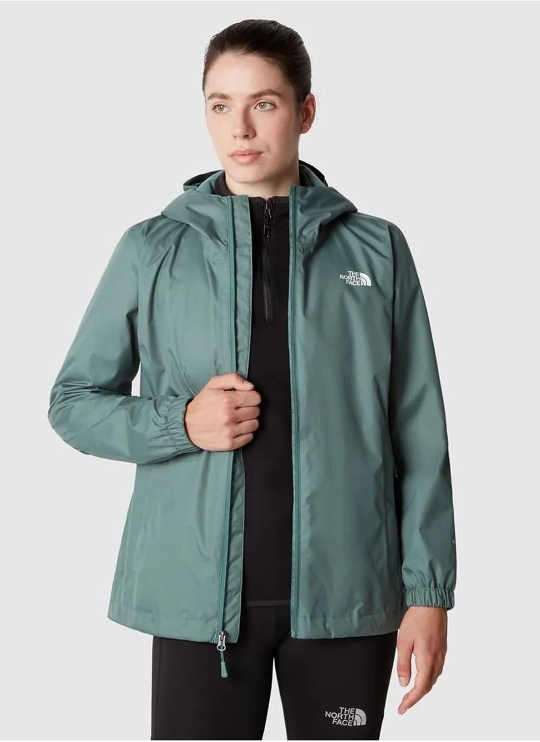 The North Face - Women's Quest Hooded Jacket - Waterproof, Breathable - Blue Eclipse