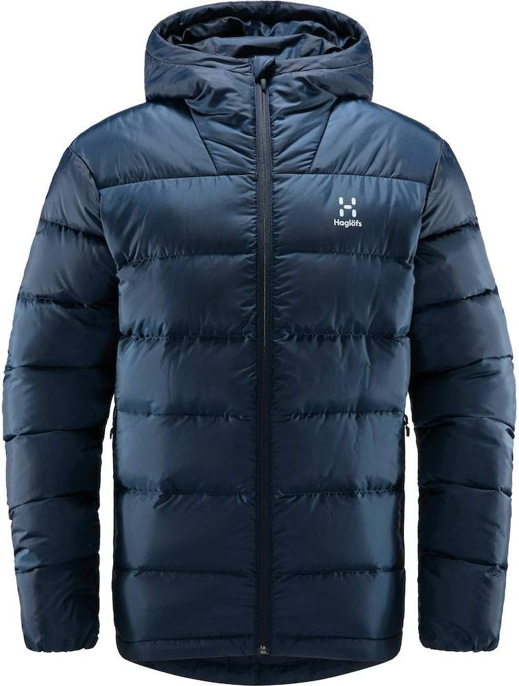 Haglöfs Men's Down Jacket, Bield Down Hood Warming, Breathable, Water Repellent