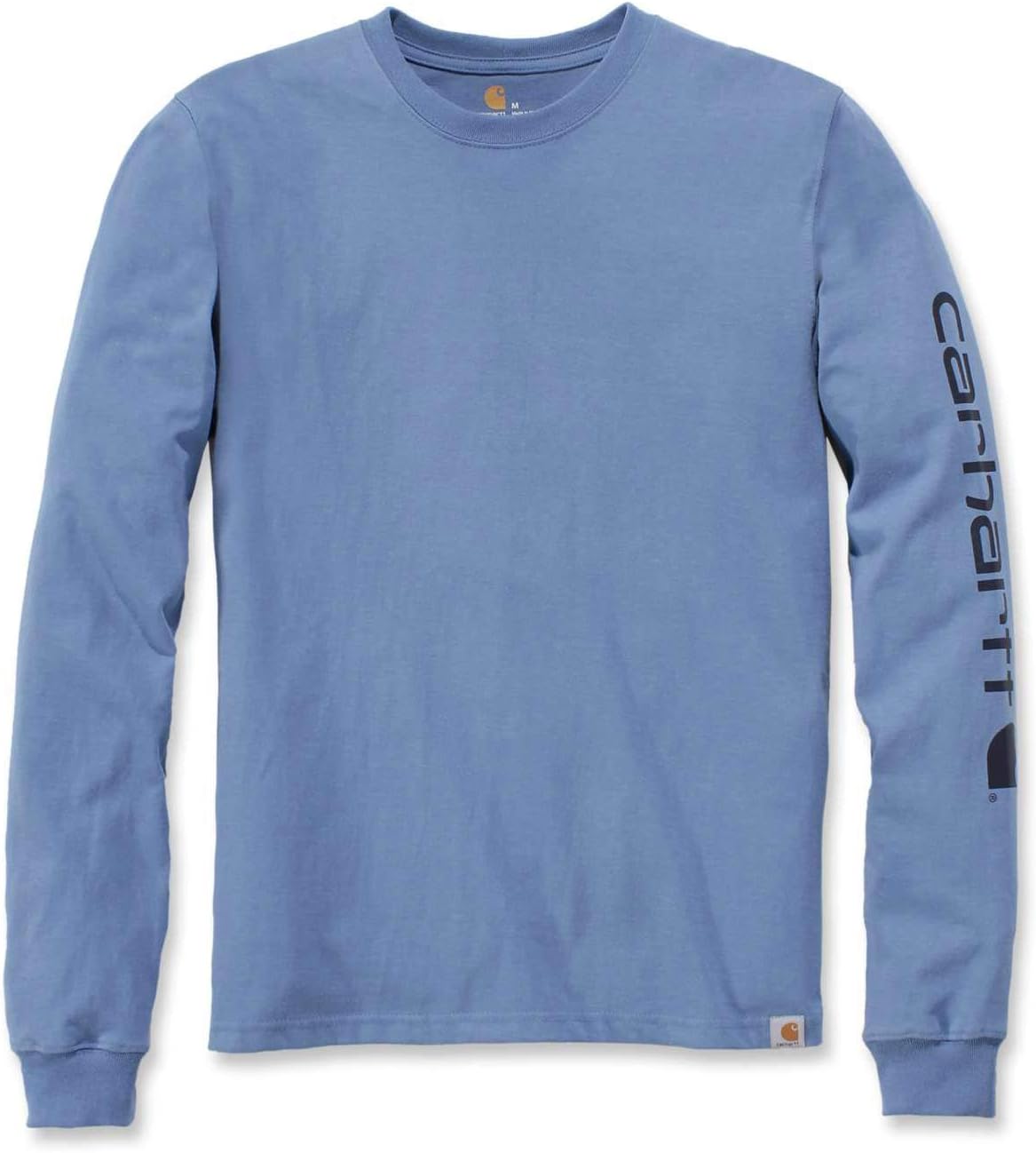 Carhartt Men's signature logo long sleeve t-shirt