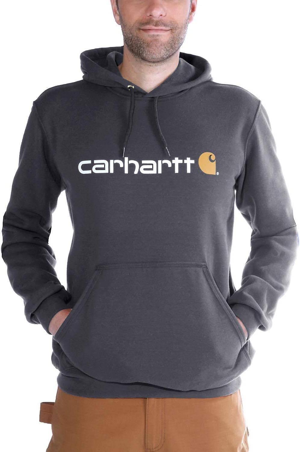 Carhartt herr Loose Fit Midweight Logo Graphic Sweatshirt Tröja