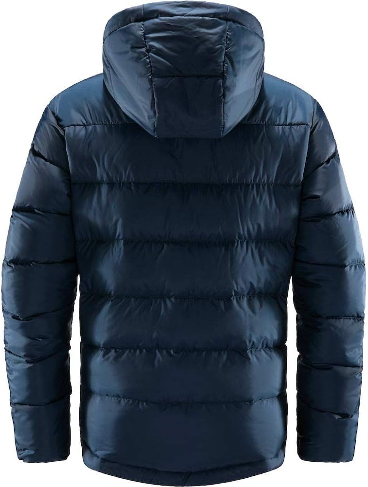 Haglöfs Men's Down Jacket, Bield Down Hood Warming, Breathable, Water Repellent