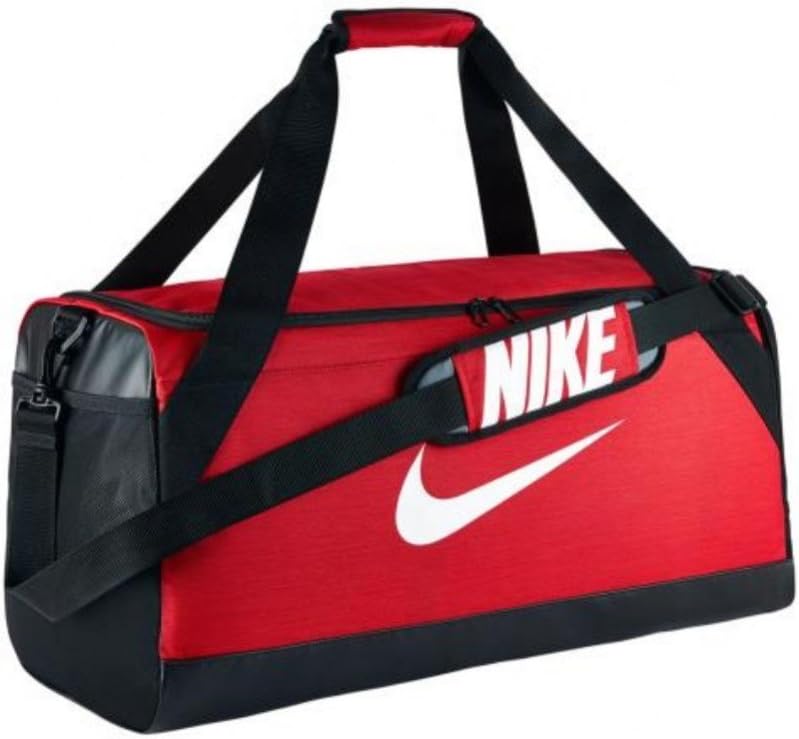 NIKE Unisex gym bag Black/Black/White, One Size