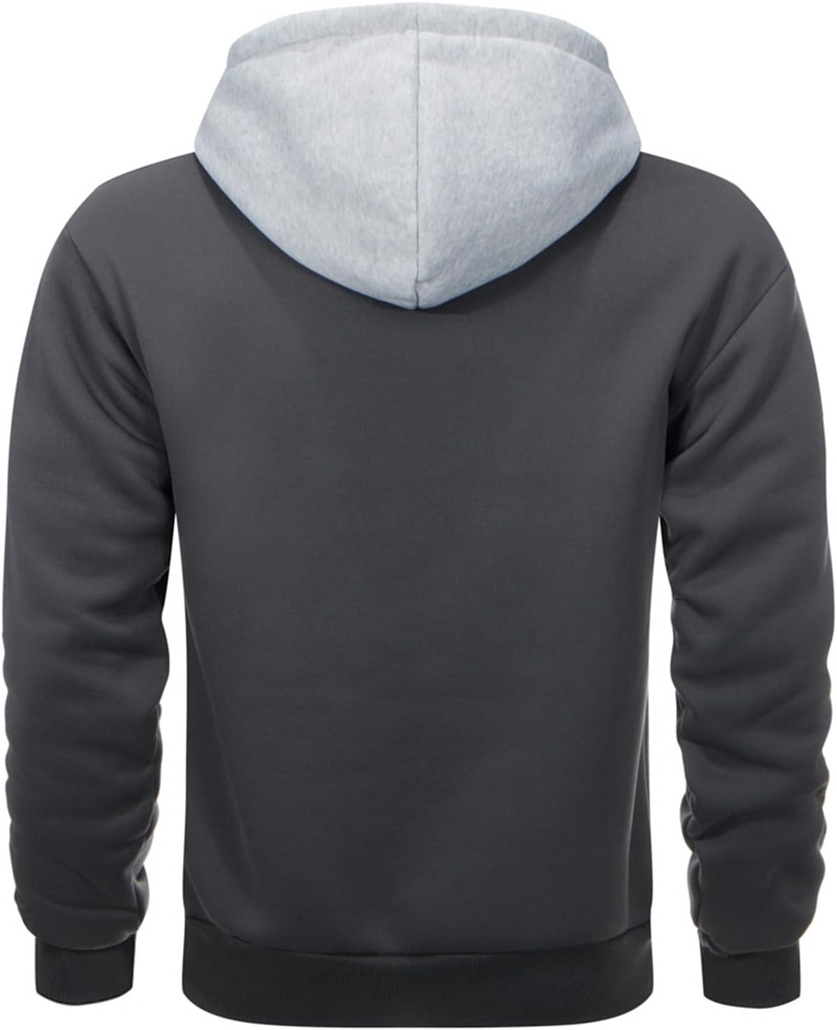 Hoodie Men's Sweatshirt Long Sleeve Sweatshirt Hoodie Color Block Sweatshirt