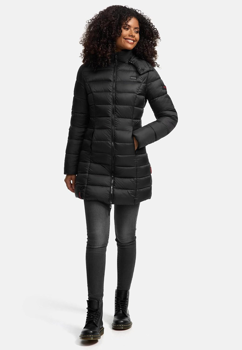 Marikoo Women's Quilted Winter Coat with Evening Star in sizes XS-XXL