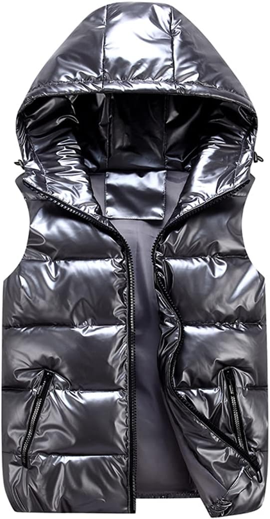 Unisex Winter Hooded Down Vest