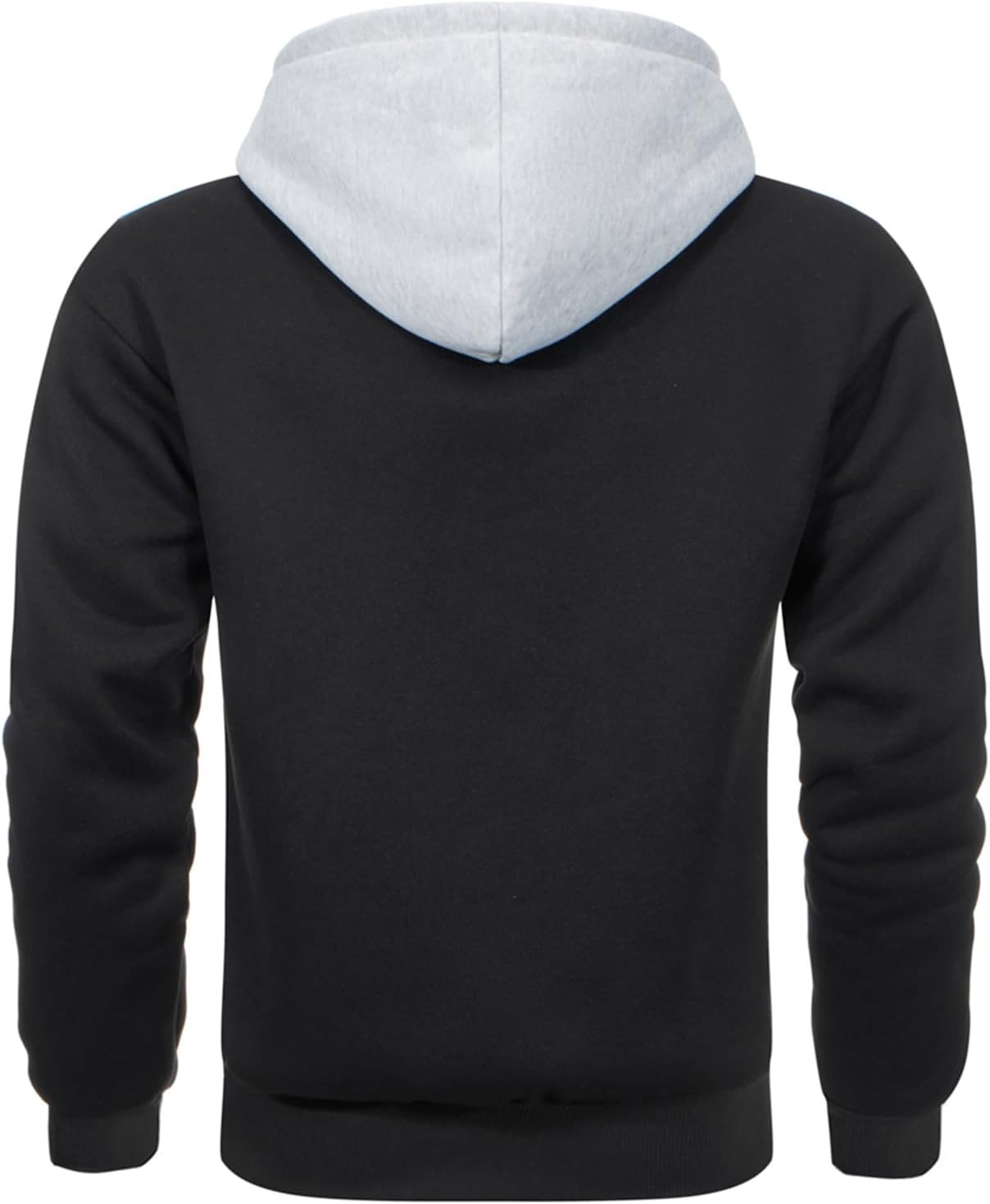 Hoodie Men's Sweatshirt Long Sleeve Sweatshirt Hoodie Color Block Sweatshirt