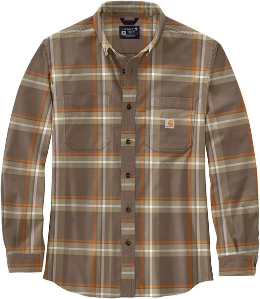 Carhartt Relaxed fit plaid flannel shirt