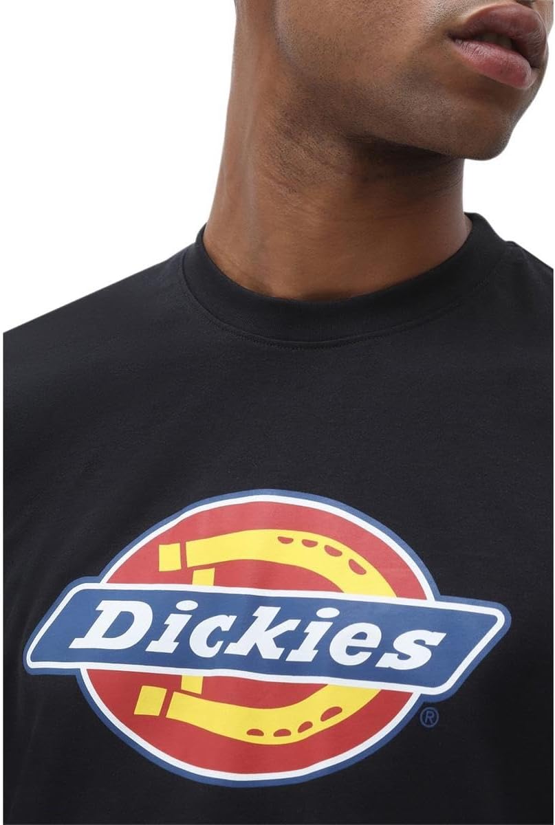 Dickies Icon Logo Men's T-Shirt Black Plain