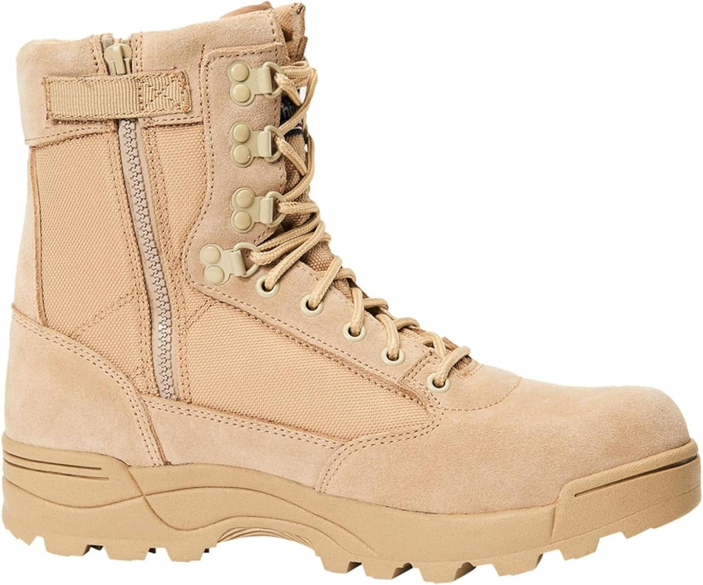 Brandit Men's Tactical Boots ZipperMilitary Boots