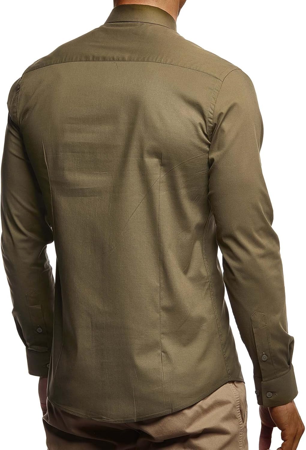 Leif Nelson Shirt with slim fit LN3430