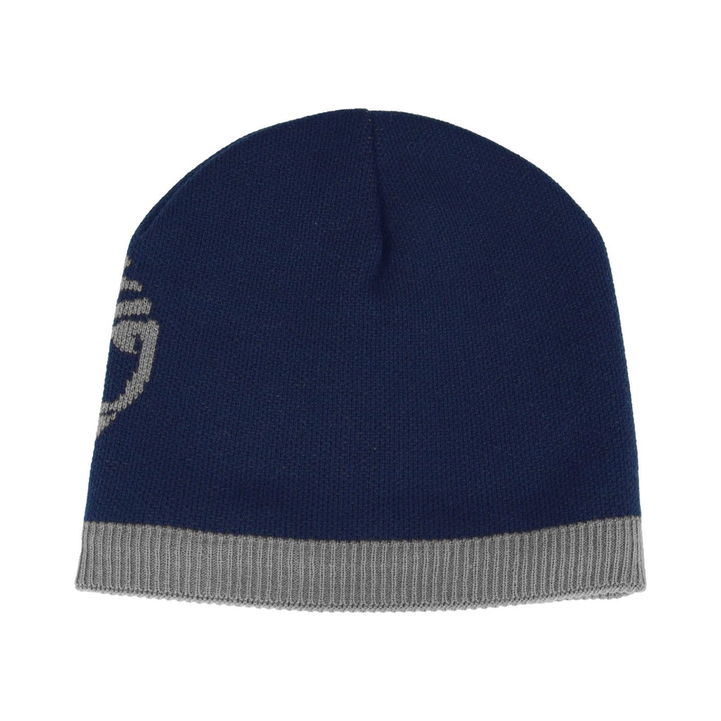 Timberland Men’s Logo Pull-On Beanie - Soft Ribbed Knit Winter Hat, Jacquard Tree Design, Warm Stretch Fit for Cold Weather