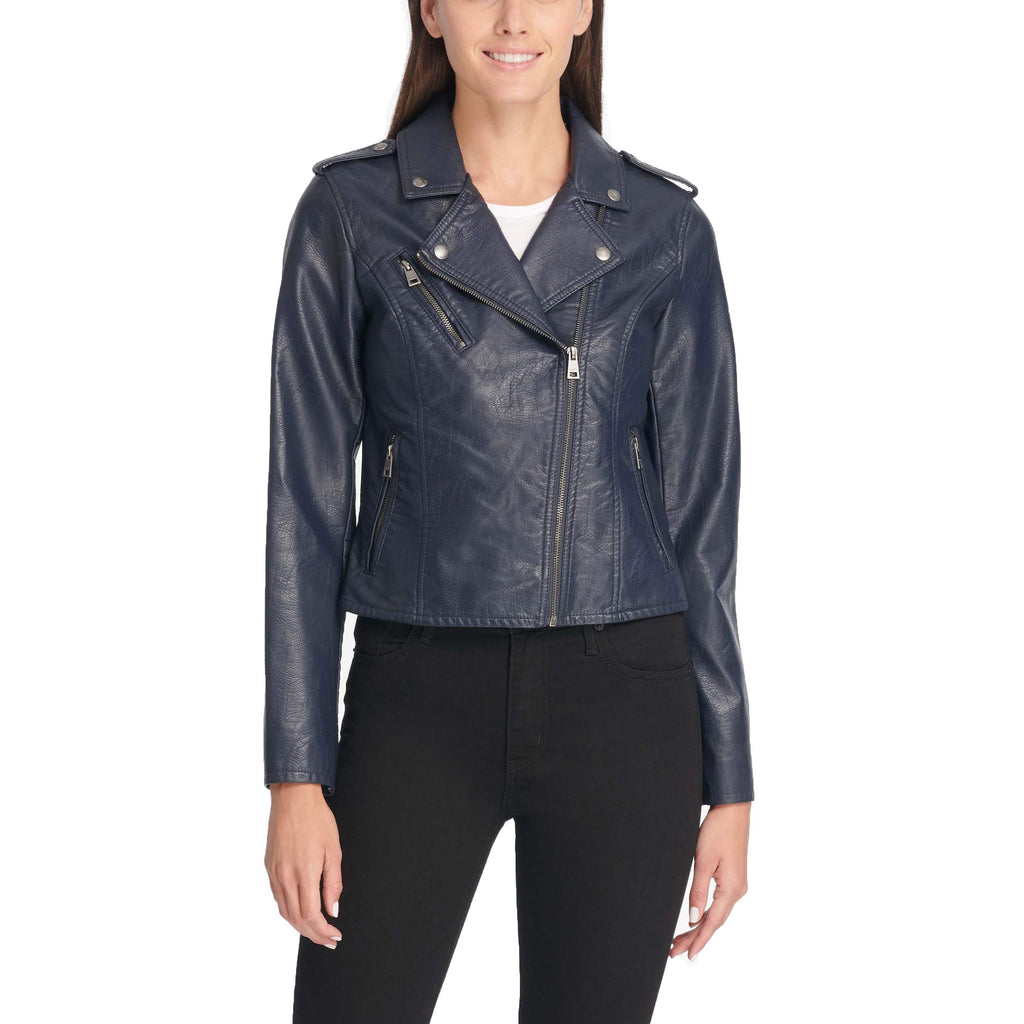 Levi's Women's The Classic Faux Leather Moto Jacket (Regular & Plus Size)