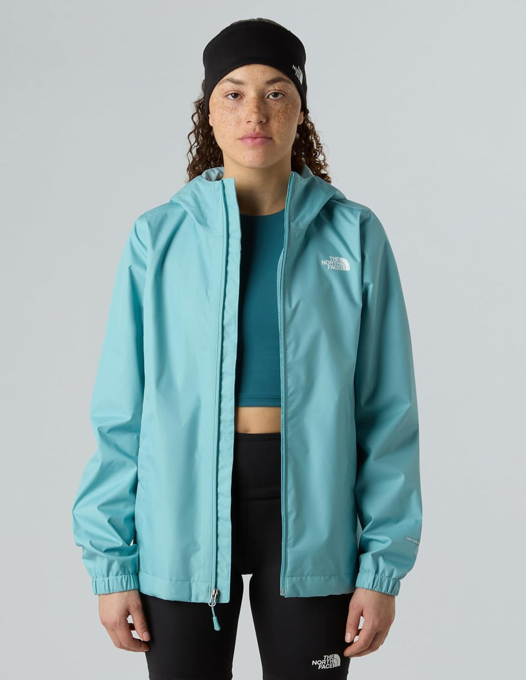 The North Face - Women's Quest Hooded Jacket - Waterproof, Breathable - Blue Eclipse
